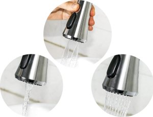 Verk Perlator przedłużacz adapter kuchenny do kranu 3w1 Perlator przedłużacz adapter kuchenny do kranu 3w1 5