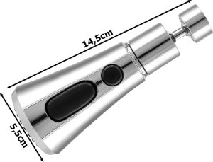 Verk Perlator przedłużacz adapter kuchenny do kranu 3w1 Perlator przedłużacz adapter kuchenny do kranu 3w1 9