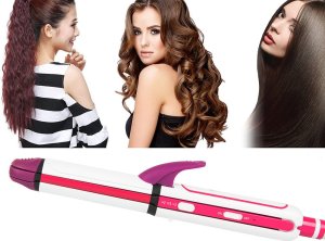 Prostownica Verk Lokówka prostownica karbownica do włosów 3w1 loki Lokówka prostownica karbownica do włosów 3w1 loki 7