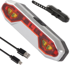 Verk Lampka rowerowa tylna led usb mocna tył do roweru Lampka rowerowa tylna led usb mocna tył do roweru 1