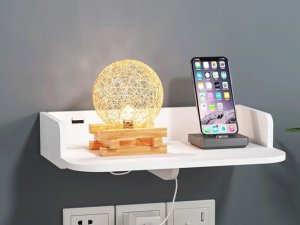 Verk Półka wisząca ścienna na ścianę na książki kwiaty biały mat Półka wisząca ścienna na ścianę na książki kwiaty biały mat 4