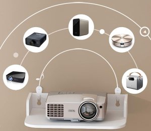 Verk Półka wisząca ścienna na ścianę na książki kwiaty biały mat Półka wisząca ścienna na ścianę na książki kwiaty biały mat 8