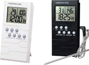 Verk Termometr kuchenny sonda zegar lcd do mięsa Termometr kuchenny sonda zegar lcd do mięsa 5