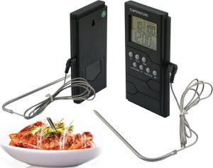 Verk Termometr kuchenny sonda zegar lcd do mięsa Termometr kuchenny sonda zegar lcd do mięsa 8