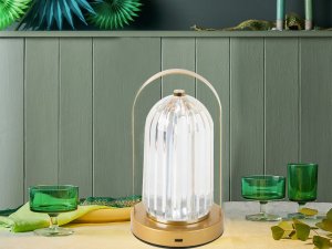 Lampka biurkowa Verk Lampka nocna stołowa kryształ led lampion dotykowa Lampka nocna stołowa kryształ led lampion dotykowa 5