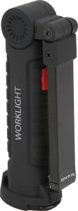 Verk Lampa latarka warsztatowa z magnesem + hak składana do warsztatu usb 5w1 Lampa latarka warsztatowa z magnesem + hak składana do warsztatu usb 5w1 5