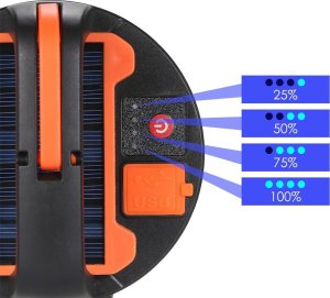 Verk Lampa kempingowa biwakowa akumulatorowa led usb turystyczna solarna hak Lampa kempingowa biwakowa akumulatorowa led usb turystyczna solarna hak 5