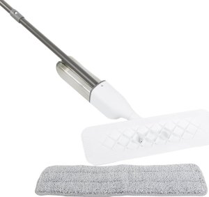 Mop Verk Mop płaski ze spryskiwaczem obrotowy solidny spray 3x zapasowe wkłady Mop płaski ze spryskiwaczem obrotowy solidny spray 3x zapasowe wkłady 3