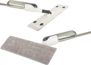 Mop Verk Mop płaski ze spryskiwaczem obrotowy solidny spray 3x wkłady mikrofibra Mop płaski ze spryskiwaczem obrotowy solidny spray 3x wkłady mikrofibra 7