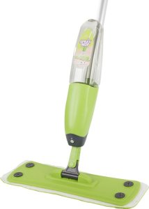 Mop Verk Mop płaski ze spryskiwaczem obrotowy solidny spray zestaw 3 wkłady wymienne Mop płaski ze spryskiwaczem obrotowy solidny spray zestaw 3 wkłady wymienne 6