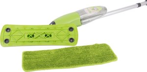 Mop Verk Mop płaski ze spryskiwaczem obrotowy solidny spray zestaw 3 wkłady wymienne Mop płaski ze spryskiwaczem obrotowy solidny spray zestaw 3 wkłady wymienne 9