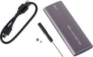 Adapter AV Verk Obudowa adapter dysku kieszeń m.2 sata ngff usb 3.1 usb typ-c 2230-2280mm Obudowa adapter dysku kieszeń m.2 sata ngff usb 3.1 usb typ-c 2230-2280mm 2