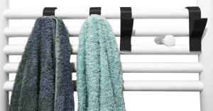 Verk 2x haczyk wieszak na grzejnik kaloryfer łazienkowy na ręcznik zestaw 2x haczyk wieszak na grzejnik kaloryfer łazienkowy na ręcznik zestaw 8