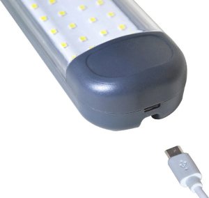 Verk Mocna latarka warsztatowa lampa 48 led cob usb hak magnes akumulatorowa Mocna latarka warsztatowa lampa 48 led cob usb hak magnes akumulatorowa 4