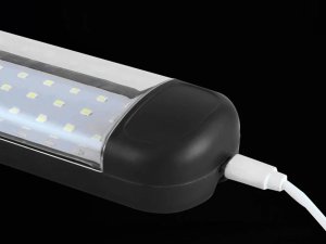 Verk Mocna latarka warsztatowa lampa 48 led cob usb hak magnes akumulatorowa Mocna latarka warsztatowa lampa 48 led cob usb hak magnes akumulatorowa 9