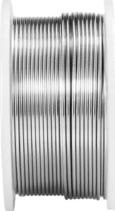 Verk Cyna do lutowania do elektroniki z topnikiem 80g 1mm lutownicza rolka Cyna do lutowania do elektroniki z topnikiem 80g 1mm lutownicza rolka 2