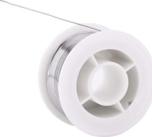 Verk Cyna do lutowania do elektroniki z topnikiem 80g 1mm lutownicza rolka Cyna do lutowania do elektroniki z topnikiem 80g 1mm lutownicza rolka 4