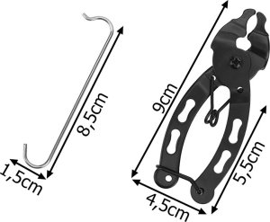 Verk Szczypce klucz do skuwania rozkuwania rozpinania łańcucha spinek rowerowy Szczypce klucz do skuwania rozkuwania rozpinania łańcucha spinek rowerowy 11