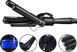 Lokówka Verk Falownica do stylizacji włosów lokówka karbownica fale loki ceramiczna Falownica do stylizacji włosów lokówka karbownica fale loki ceramiczna 2