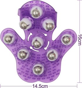 Verk Masażer do ciała karku szyi rąk ręczny do masażu cellulitu masaż rękawica Masażer do ciała karku szyi rąk ręczny do masażu cellulitu masaż rękawica 2