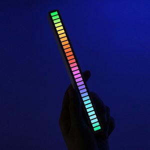 Verk Ledy usb reakcja na dźwięk multikolor neon listwa rgb led mruga 18 trybów Ledy usb reakcja na dźwięk multikolor neon listwa rgb led mruga 18 trybów 8