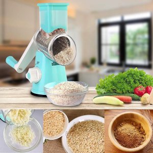 Verk Maszynka do tarcia ziemniaków sera warzyw szatkownica 3x tarki wkłady 3w1 Maszynka do tarcia ziemniaków sera warzyw szatkownica 3x tarki wkłady 3w1 8