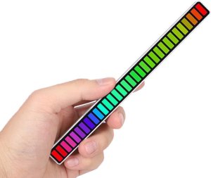 Verk Ledy usb reakcja na dźwięk multikolor neon listwa rgb led mruga 18 trybów Ledy usb reakcja na dźwięk multikolor neon listwa rgb led mruga 18 trybów 4