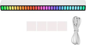 Verk Ledy usb reakcja na dźwięk multikolor neon listwa rgb led mruga 18 trybów Ledy usb reakcja na dźwięk multikolor neon listwa rgb led mruga 18 trybów 9