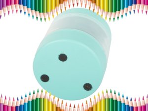 Verk Temperówka elektryczna do kredek ołówków szkolna akumulatorowa usb 6