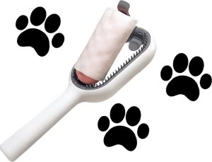 Verk Szczotka do czesania mycia zbierania sierści dla psa kota silikonowa 3w1 Szczotka do czesania mycia zbierania sierści dla psa kota silikonowa 3w1 2