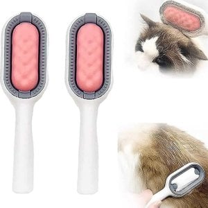 Verk Szczotka do czesania mycia zbierania sierści dla psa kota silikonowa 3w1 Szczotka do czesania mycia zbierania sierści dla psa kota silikonowa 3w1 10