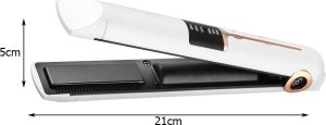 Prostownica Verk Prostownica do włosów ceramiczna lcd 2w1 regulacja temperatury power bank Prostownica do włosów ceramiczna lcd 2w1 regulacja temperatury power bank 5