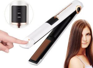 Prostownica Verk Prostownica do włosów ceramiczna lcd 2w1 regulacja temperatury power bank Prostownica do włosów ceramiczna lcd 2w1 regulacja temperatury power bank 9