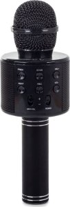 Mikrofon Verk Mikrofon bezprzewodowy bluetooth głośnik karaoke modulator głosu okrągły 6
