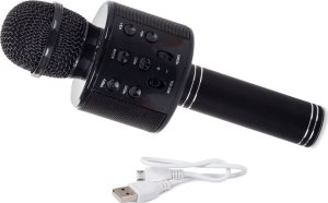 Mikrofon Verk Mikrofon bezprzewodowy bluetooth głośnik karaoke modulator głosu okrągły 8
