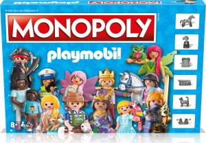 Winning Moves MONOPOLY PLAYMOBIL gra planszowa monopol Hasbro Standard EDYCJA POLSKA 1