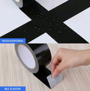 ATL DA3A Taśma naprawcza czarna zbrojona 4