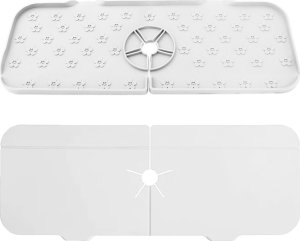 ATL DA24B Silikonowa mata ociekacz na zlew    biała 4