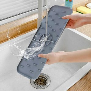 ATL DA24B Silikonowa mata ociekacz na zlew    biała 7