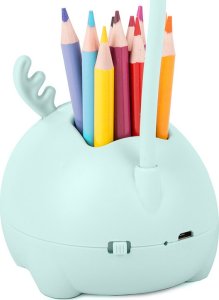 Lampka biurkowa Verk Lampka nocna dla dzieci led usb organizer stojak telefon do czytania nauki Lampka nocna dla dzieci led usb organizer stojak telefon do czytania nauki 10