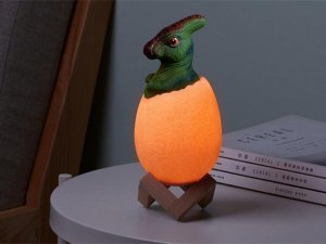 Lampka biurkowa Verk Lampka nocna dinozaur dino jajko rgb led jajo świecące dla dzieci Lampka nocna dinozaur dino jajko rgb led jajo świecące dla dzieci 8