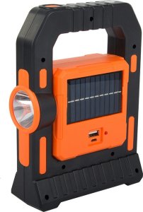 Latarka Verk Latarka turystyczna led solarna lampa lampka biwakowa akumulator kemping Latarka turystyczna led solarna lampa lampka biwakowa akumulator kemping 11