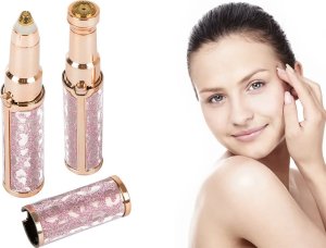 Verk Depilator do twarzy golarka trymer do ciała twarzy brwi led dla kobiet Depilator do twarzy golarka trymer do ciała twarzy brwi led dla kobiet 10