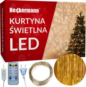 Heckermann Girlanda Led Heckermann Ys-0003 3X3M 300Led Warm 1