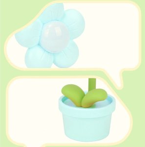 Lampka biurkowa Heckermann Lampka Biurkowa Led 1288 Niebieska 4