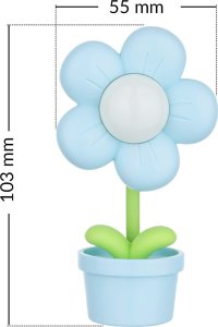 Lampka biurkowa Heckermann Lampka Biurkowa Led 1288 Niebieska 8