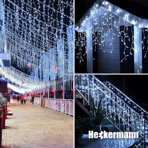 Dekoracja świąteczna Heckermann Kurtyna Świetlna Heckermann Cl-Lhl-05 500Led Cool 5