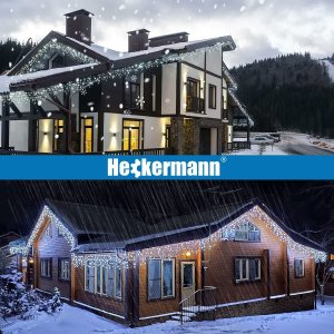 Dekoracja świąteczna Heckermann Kurtyna Świetlna Heckermann Cl-Lhl-05 500Led Cool 6
