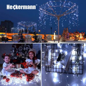 Dekoracja świąteczna Heckermann Kurtyna Świetlna Heckermann Cl-Lhl-05 500Led Cool 8