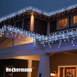 Dekoracja świąteczna Heckermann Kurtyna Świetlna Heckermann Cl-Lhl-05 500Led Cool 9